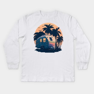 Vintage Car Tshirt For Mens - Banksy Art Lover Boy T-Shirt Gift - Cool Mechanic Car Custom T Shirt - Original Classic Car Tee Kids Long Sleeve T-Shirt